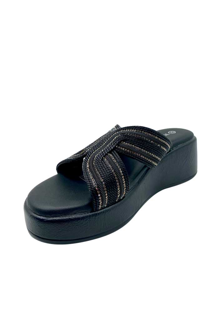 SANDALIA MUJER TODOPIEL NEGRO ZB026 - 4