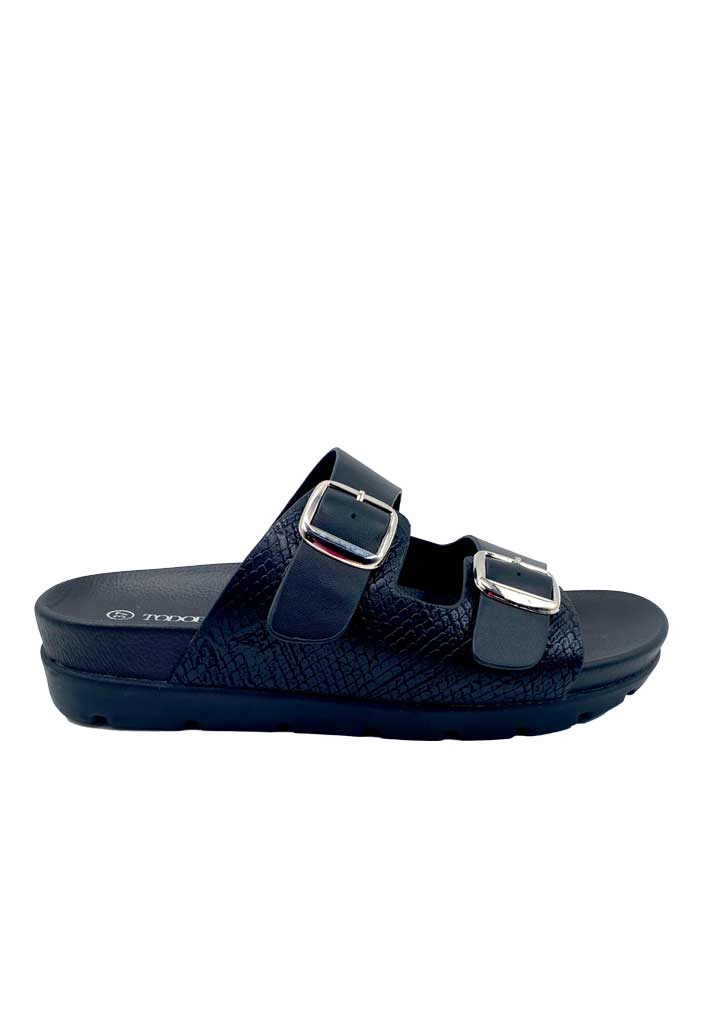 SANDALIA MUJER TODOPIEL NEGRO ZB029 - 1