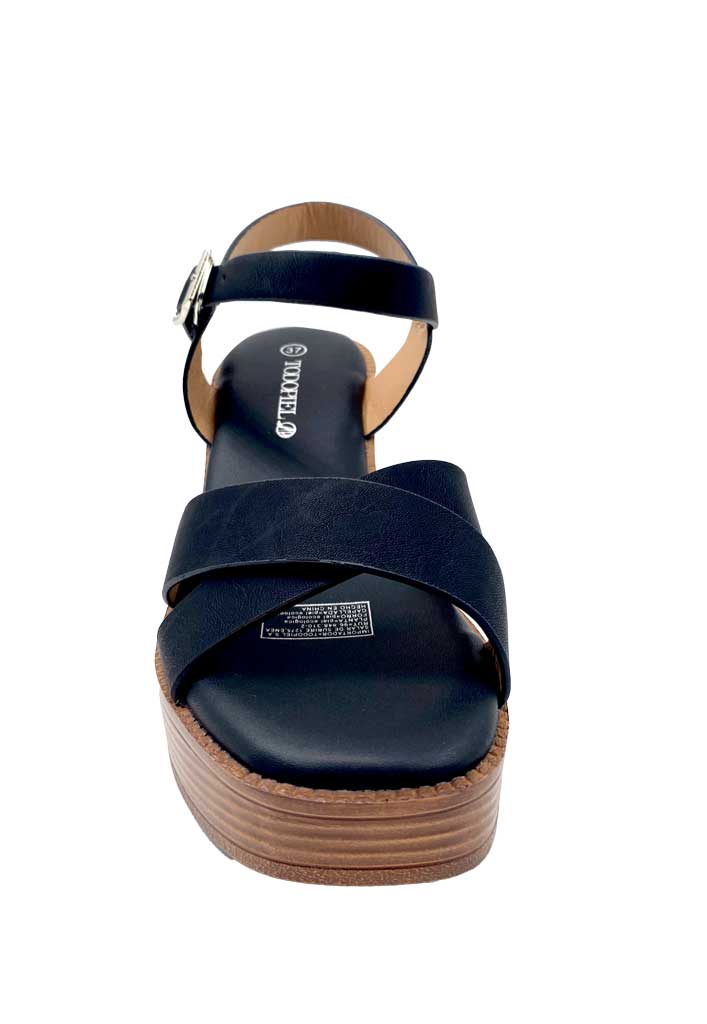 SANDALIA MUJER TODOPIEL NEGRO ZB031 - 3