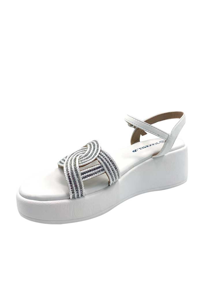 SANDALIA MUJER TODOPIEL BLANCO ZB025 - 4