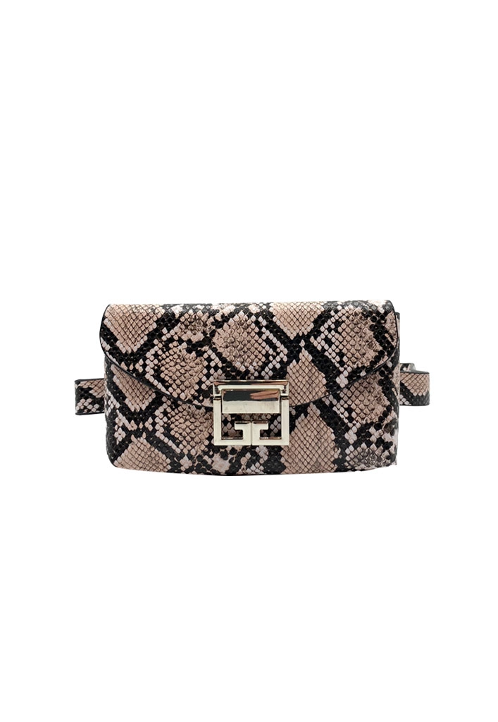 CARTERA DE FIESTA ECOCUERO BEIGE CRS87 - 1