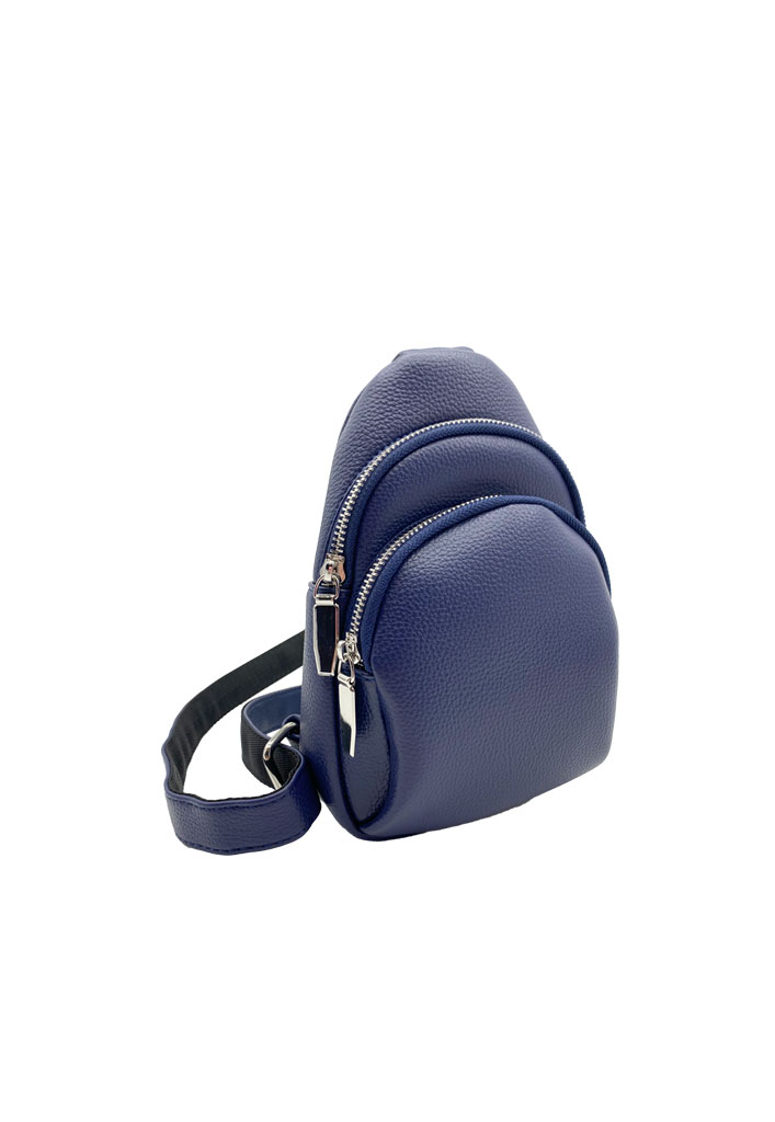 BANDOLERA ECOCUERO AZUL MARINO CRU36 - 2