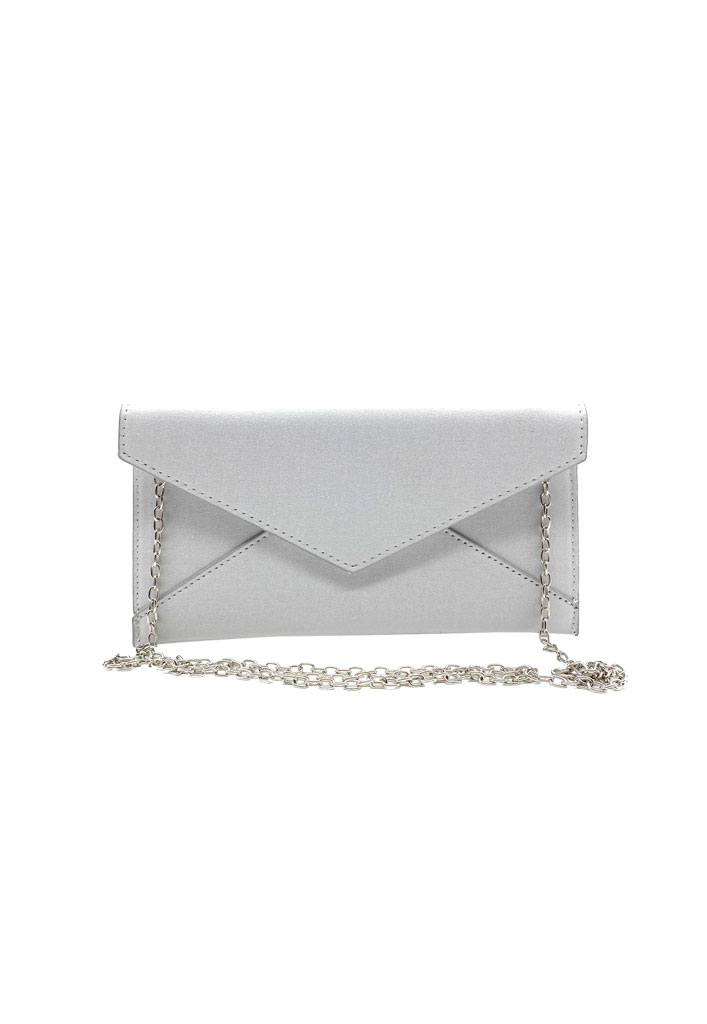 CARTERA DE FIESTA TELA BLANCO CRX30 - 1