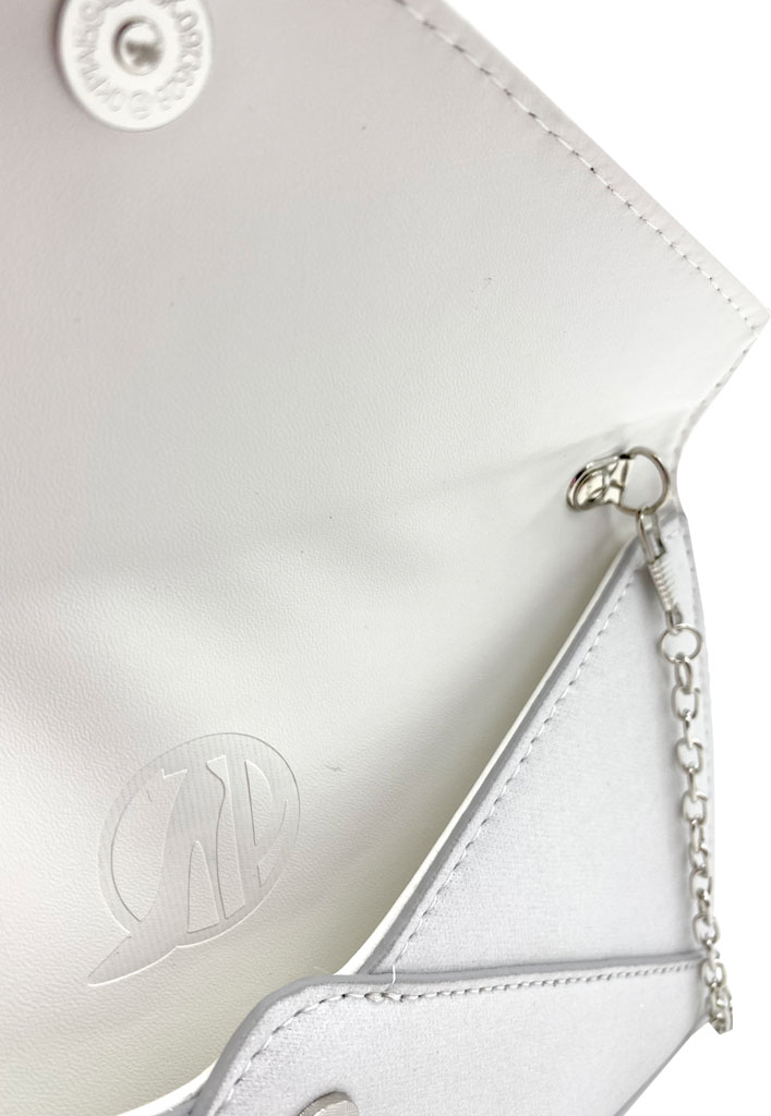 CARTERA DE FIESTA TELA BLANCO CRX30 - 4