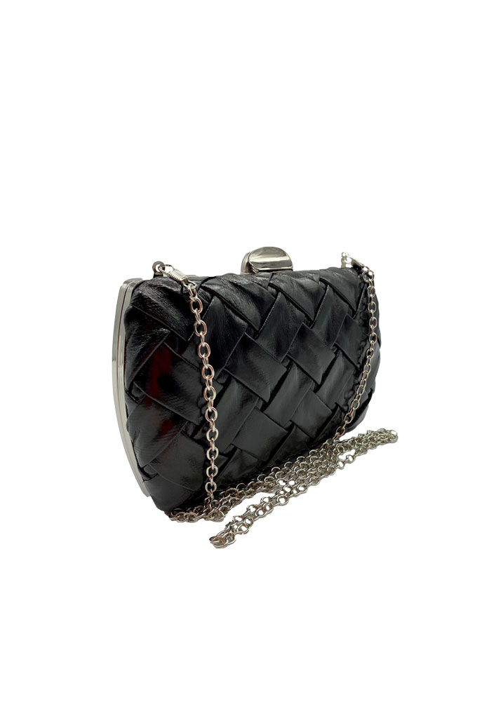 CARTERA DE FIESTA ECOCUERO NEGRO CRX36 - 2