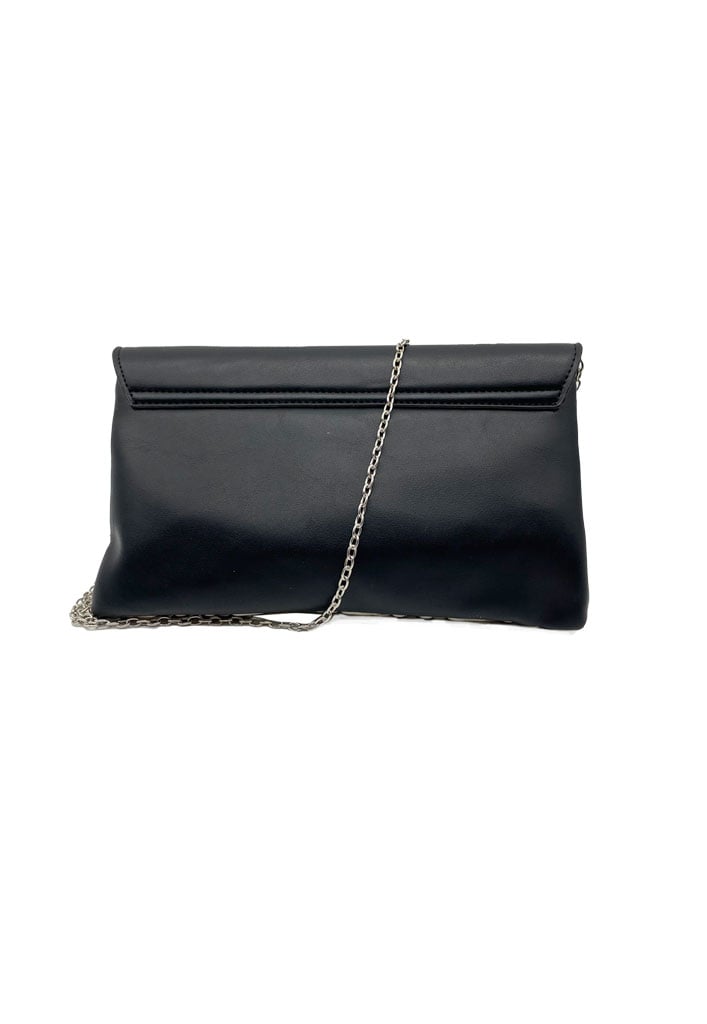 CARTERA DE FIESTA ECOCUERO NEGRO CRS20 - 2