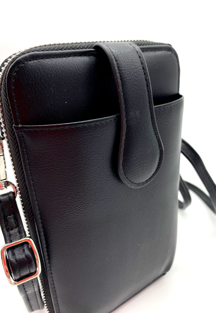 CARTERA ECOCUERO NEGRO CRU34 - 4