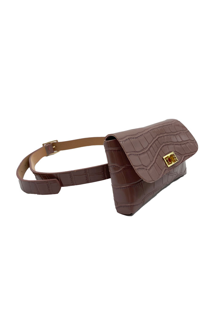 RIÑONERA ECOCUERO BEIGE CRX13 - 2