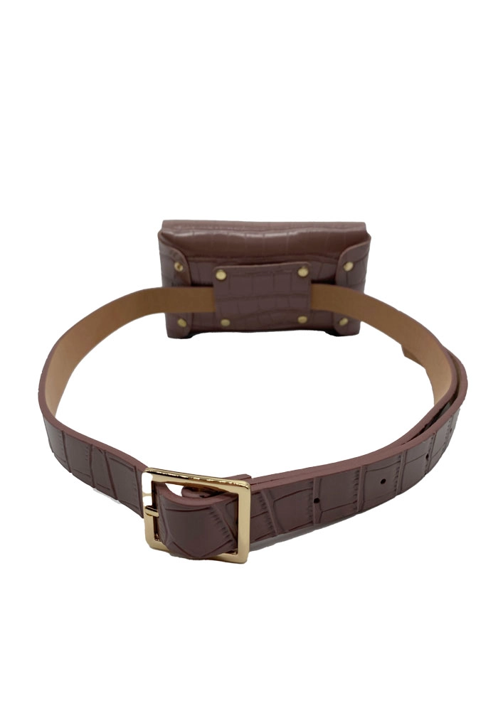 RIÑONERA ECOCUERO BEIGE CRX13 - 3
