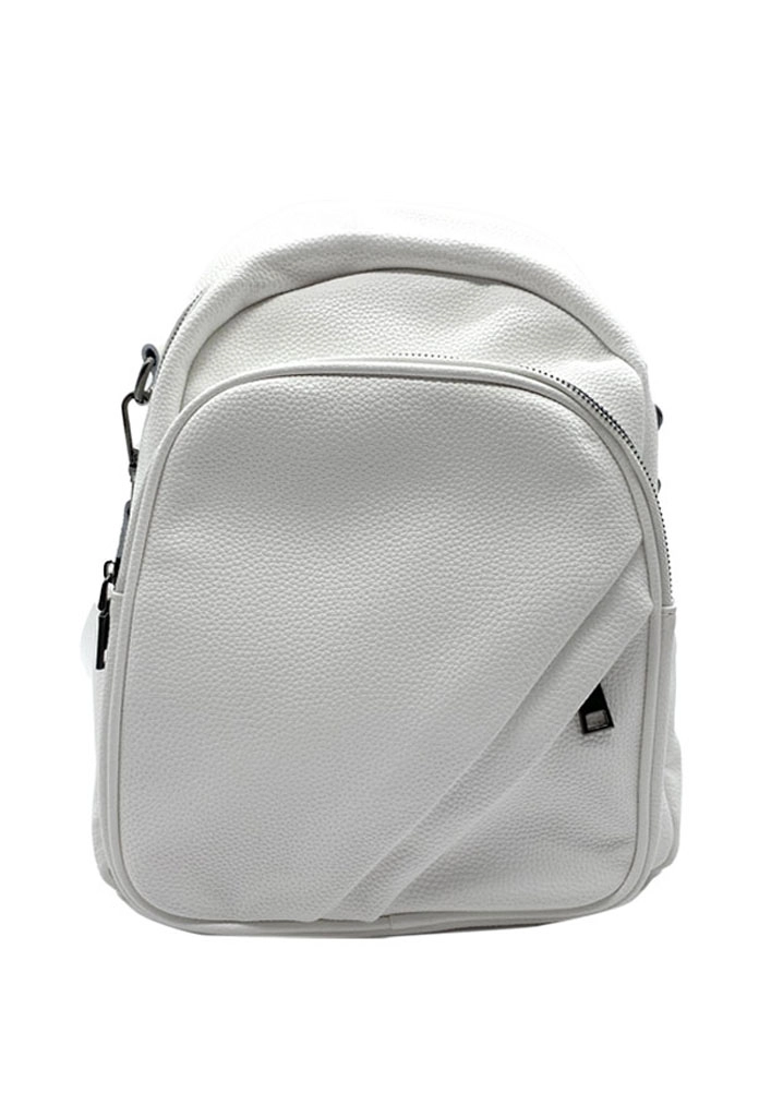 MOCHILA CUERO BLANCO CRU74 - 1