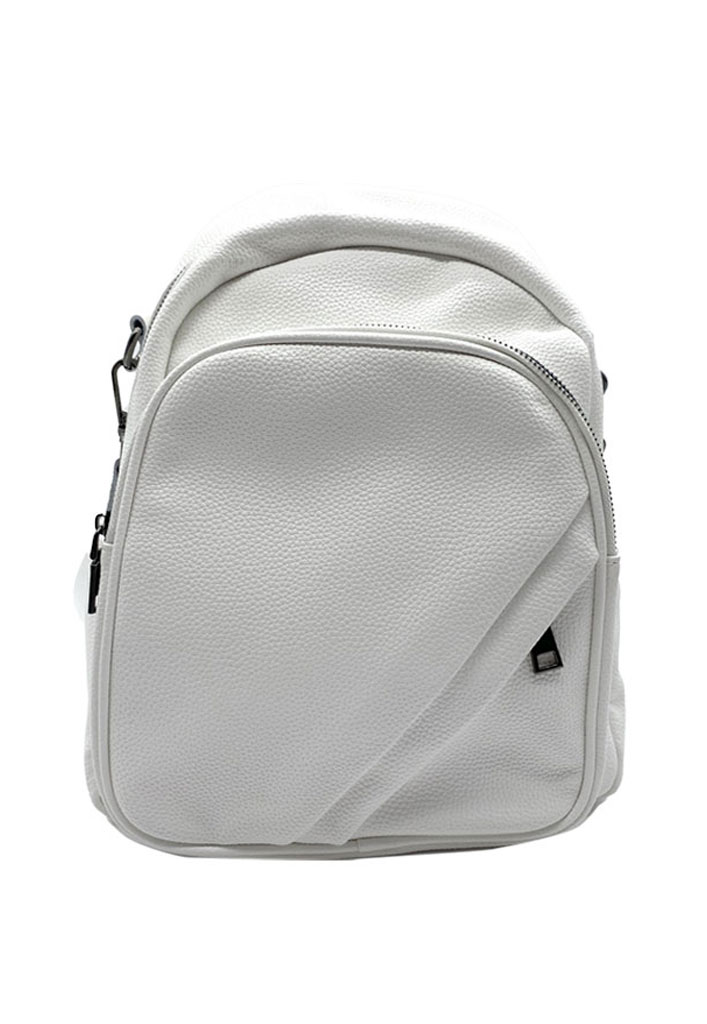 MOCHILA CUERO BLANCO CRU74 - 1