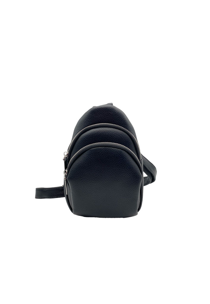 BANDOLERA ECOCUERO NEGRO CRU36 - 1
