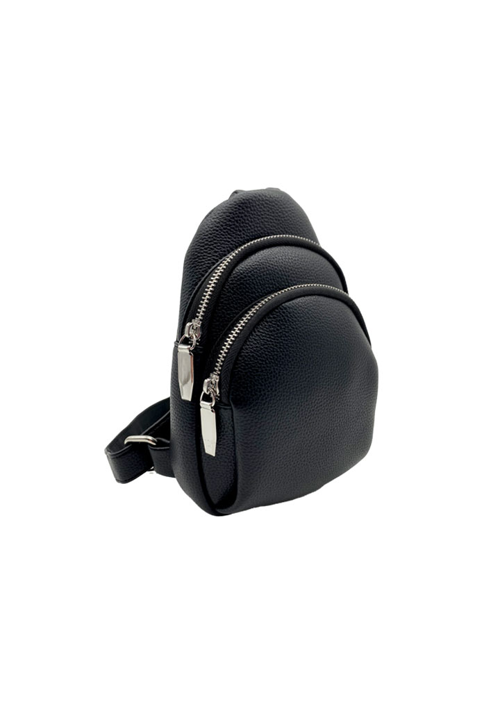 BANDOLERA ECOCUERO NEGRO CRU36 - 3