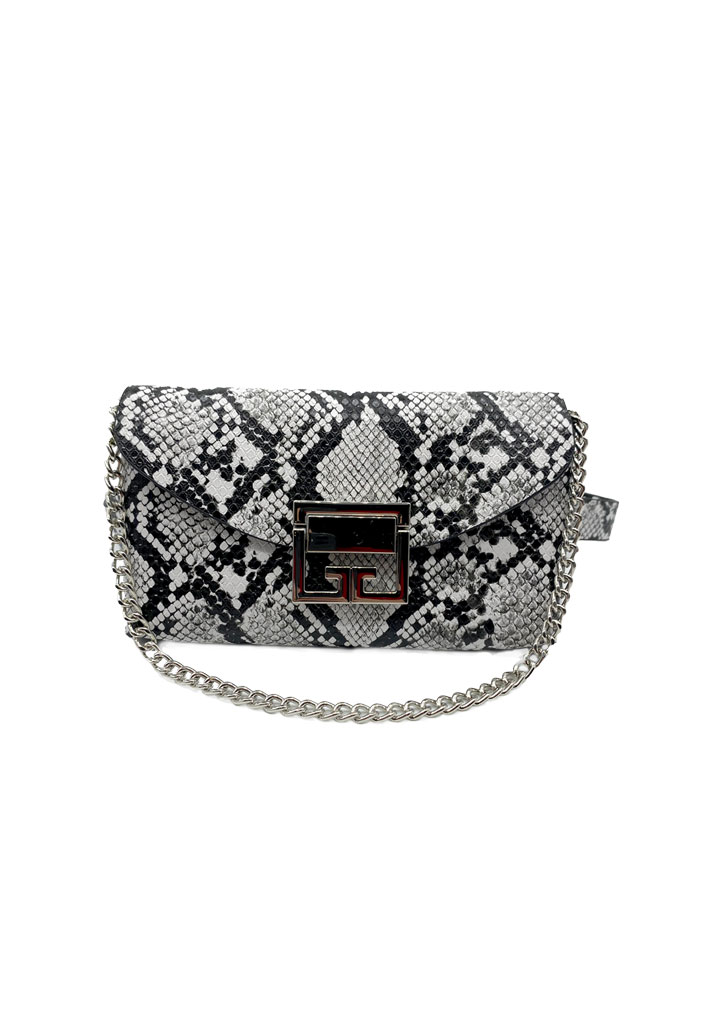 CARTERA DE FIESTA ECOCUERO NEGRO CRS87 - 1