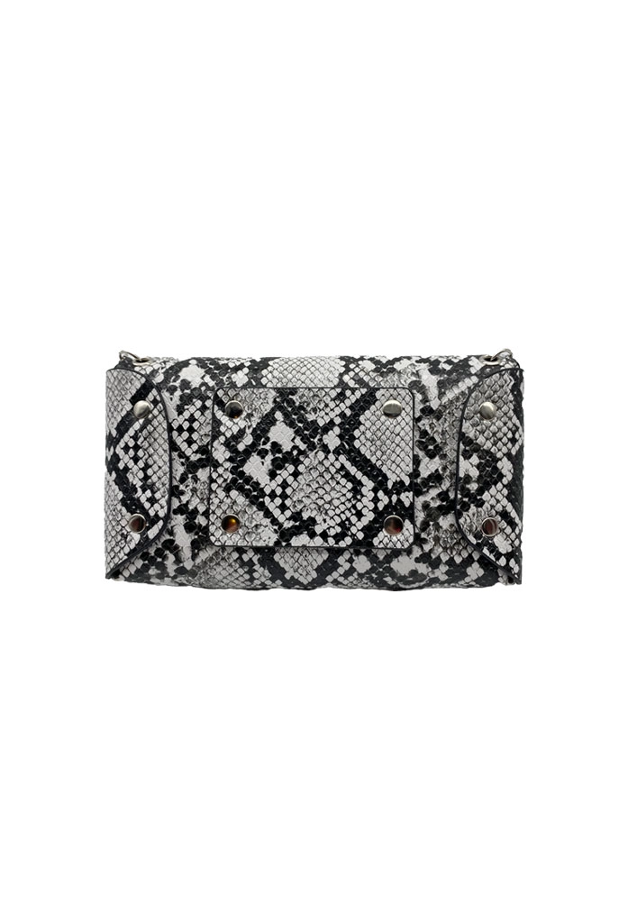 CARTERA DE FIESTA ECOCUERO NEGRO CRS87 - 2