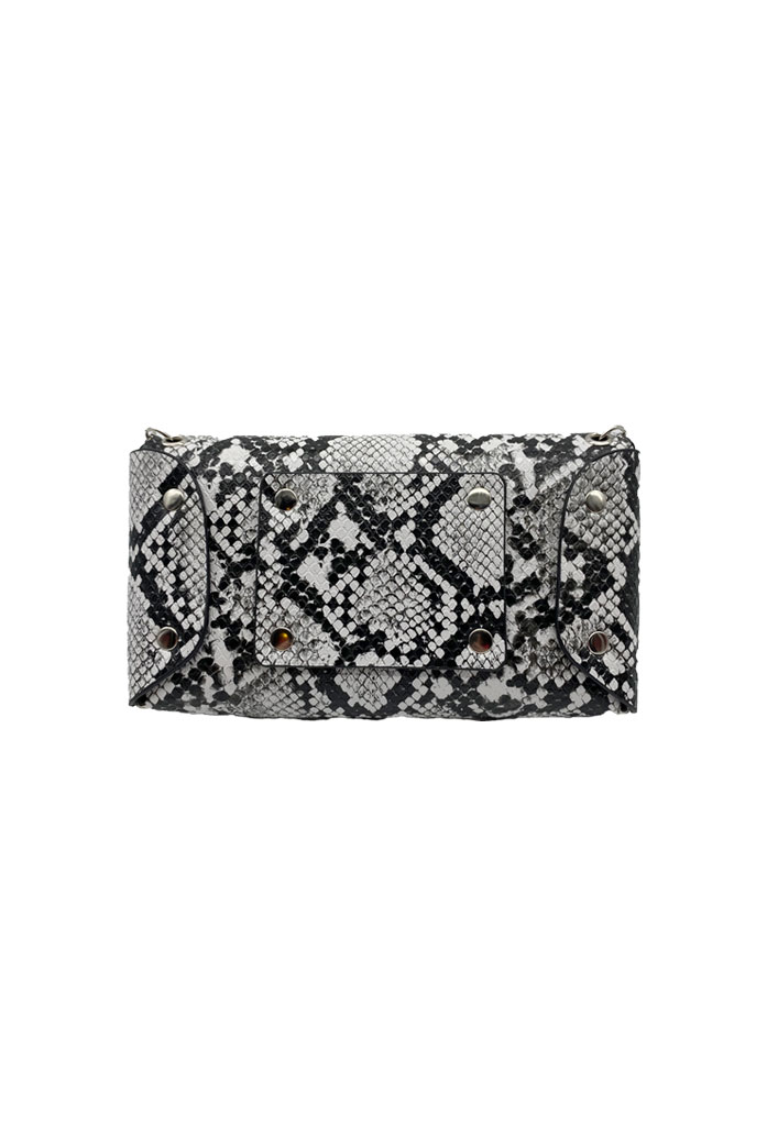 CARTERA DE FIESTA ECOCUERO NEGRO CRS87 - 2