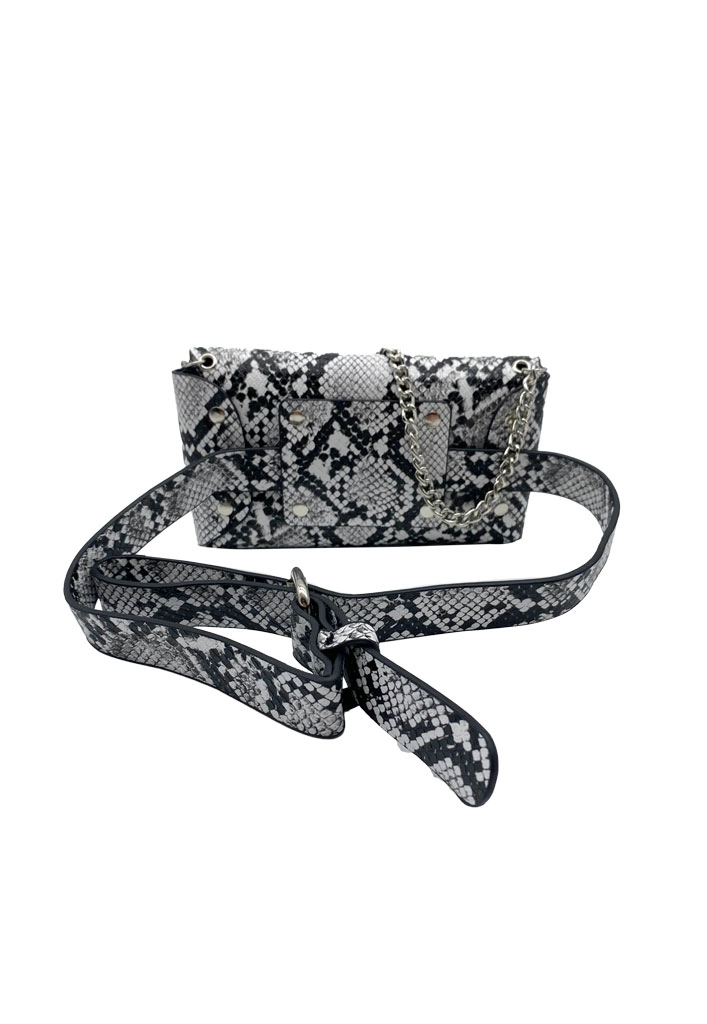 CARTERA DE FIESTA ECOCUERO NEGRO CRS87 - 3