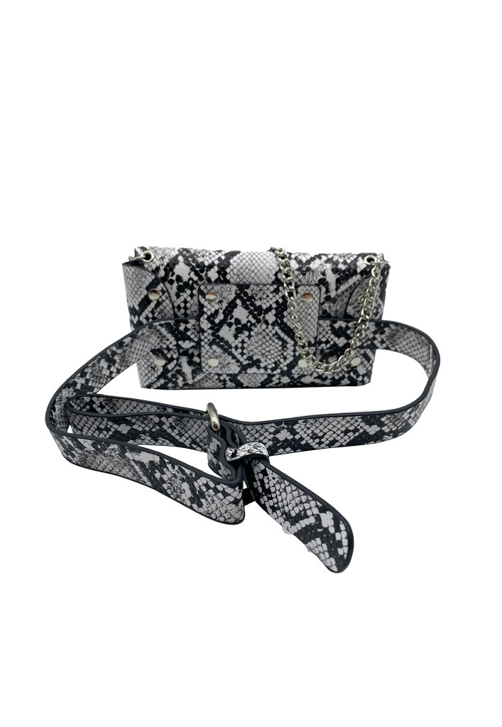 CARTERA DE FIESTA ECOCUERO NEGRO CRS87 - 3
