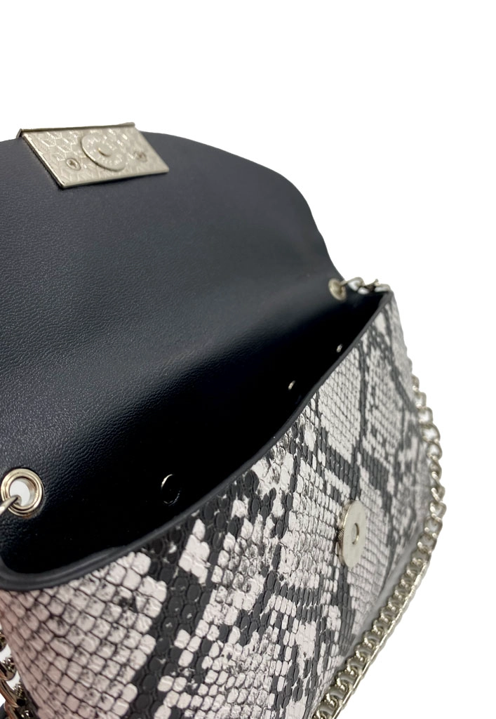 CARTERA DE FIESTA ECOCUERO NEGRO CRS87 - 5
