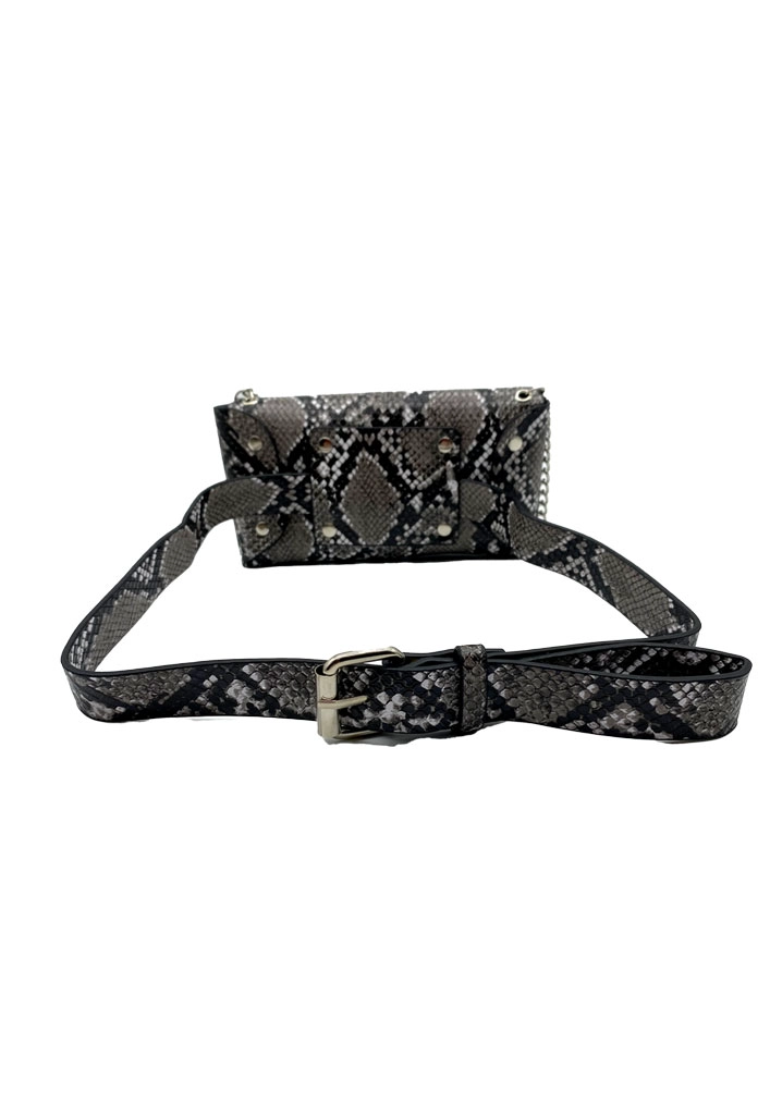 CARTERA DE FIESTA ECOCUERO SNAKE CRS87 - 3