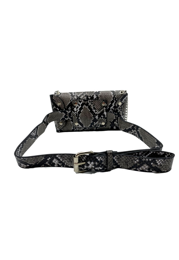 CARTERA DE FIESTA ECOCUERO SNAKE CRS87 - 3