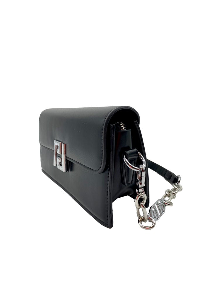 CARTERA ECOCUERO NEGRO CRU72 - 2