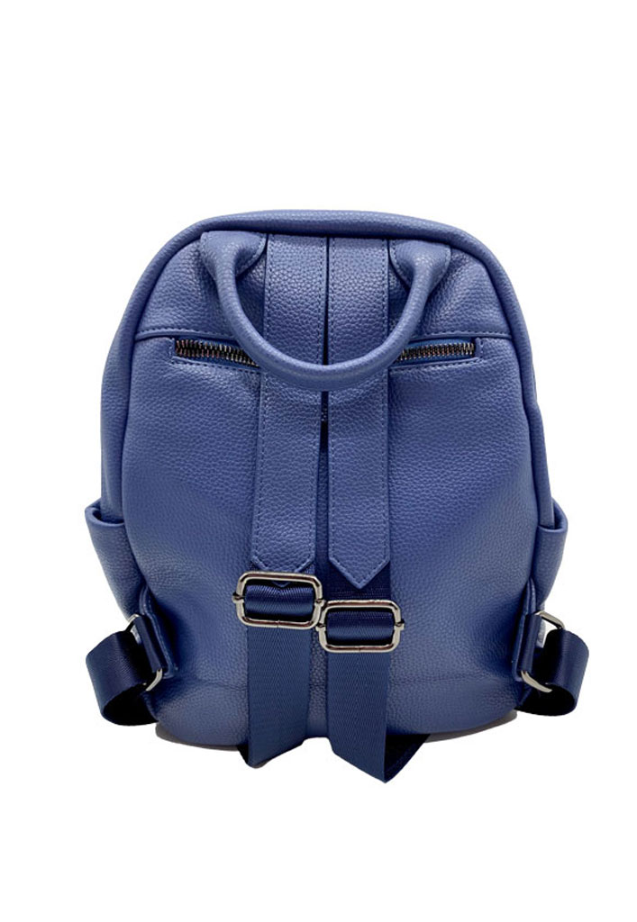 MOCHILA CUERO AZUL MARINO CRU47 - 3