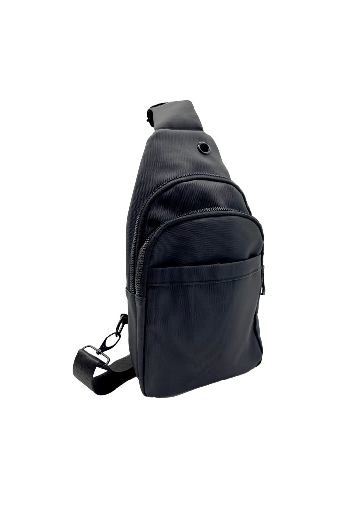 BANDOLERA ECOCUERO NEGRO CRU89 - 2