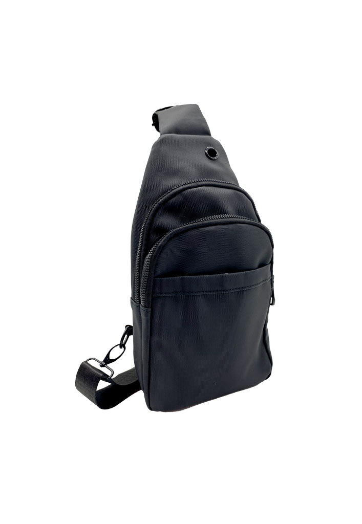 BANDOLERA ECOCUERO NEGRO CRU89 - 2