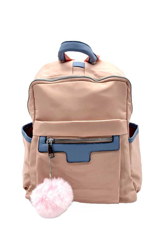 MOCHILA TELA ROSA CRU29 - 1