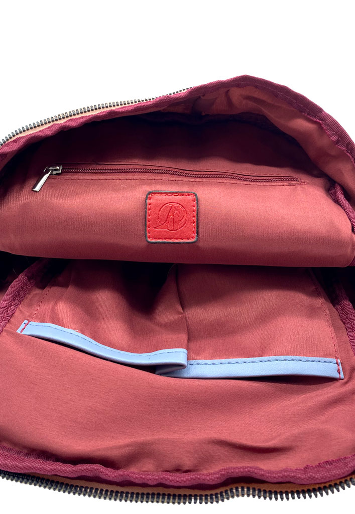 MOCHILA TELA ROSA CRU29 - 6