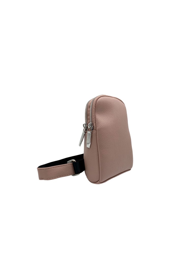 BANDOLERA ECOCUERO ROSA CRU35 - 2