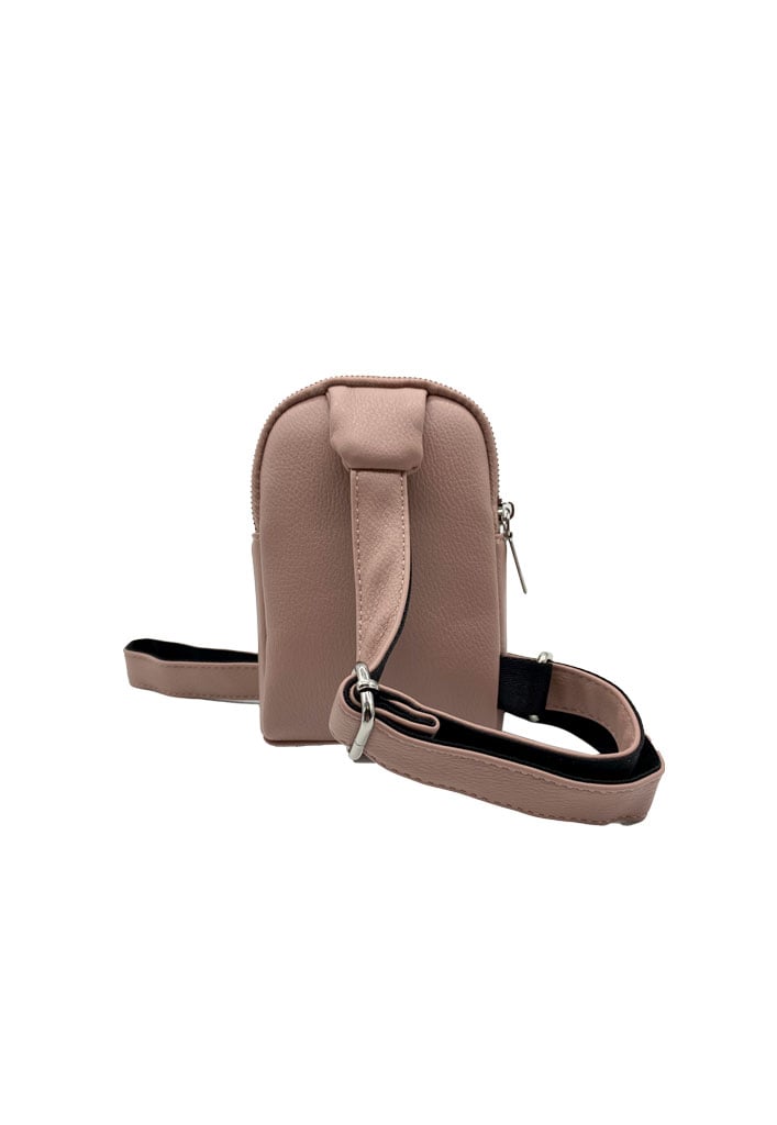 BANDOLERA ECOCUERO ROSA CRU35 - 3