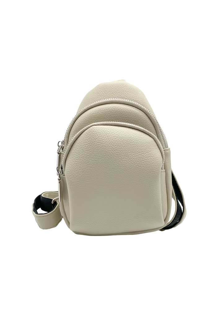 BANDOLERA ECOCUERO BEIGE CRU36 - 1