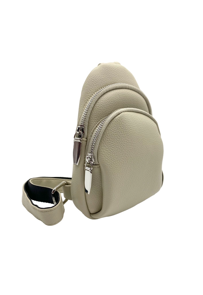 BANDOLERA ECOCUERO BEIGE CRU36 - 2