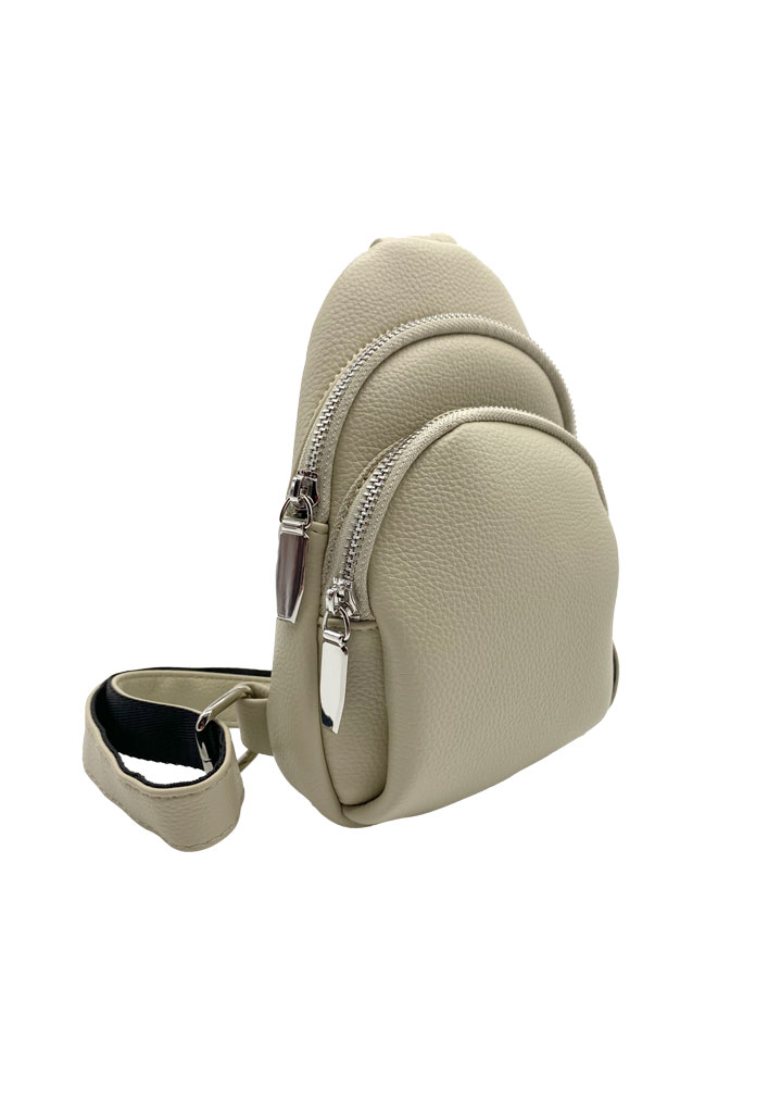 BANDOLERA ECOCUERO BEIGE CRU36 - 2