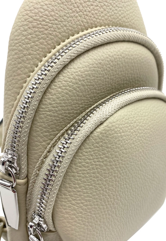 BANDOLERA ECOCUERO BEIGE CRU36 - 4