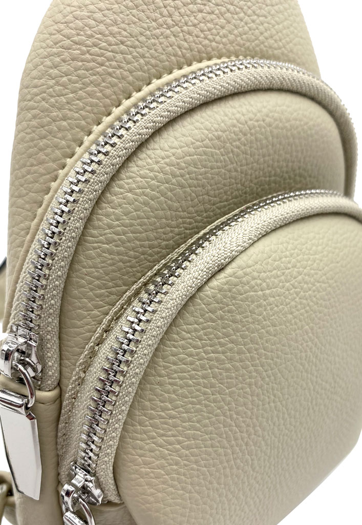 BANDOLERA ECOCUERO BEIGE CRU36 - 4
