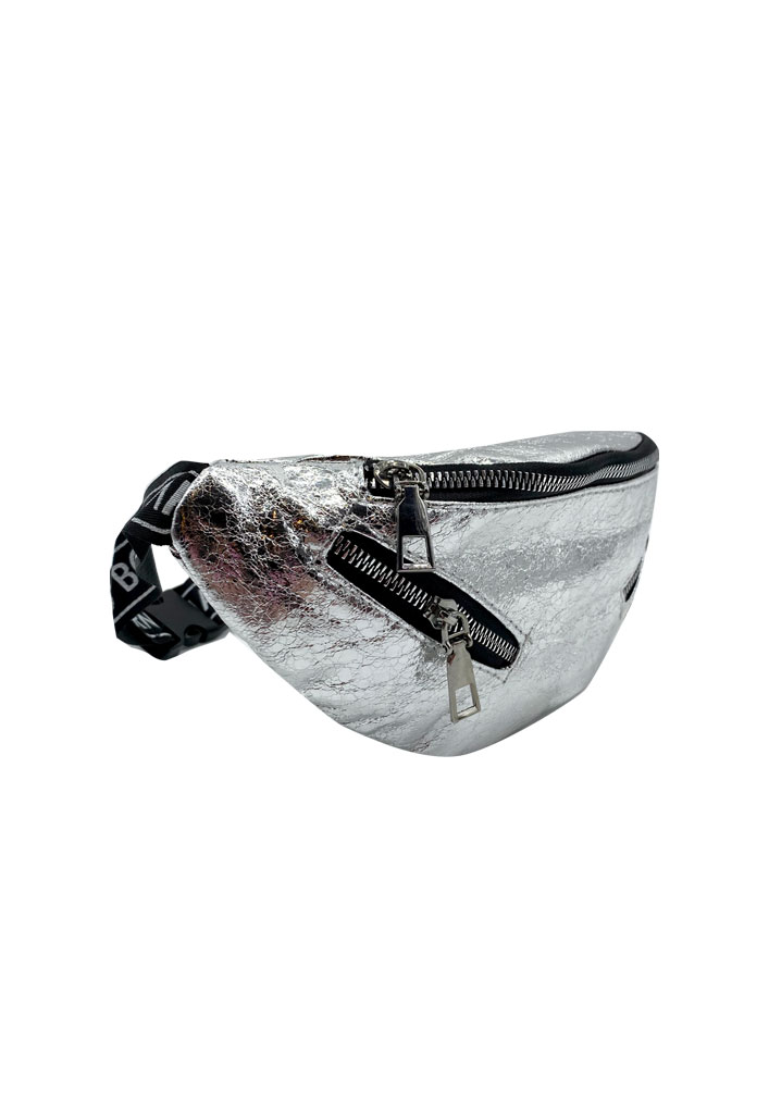 BANDOLERA ECOCUERO PLATA CRU11 - 2