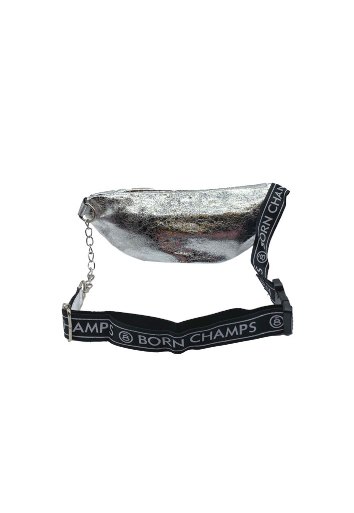BANDOLERA ECOCUERO PLATA CRU11 - 3
