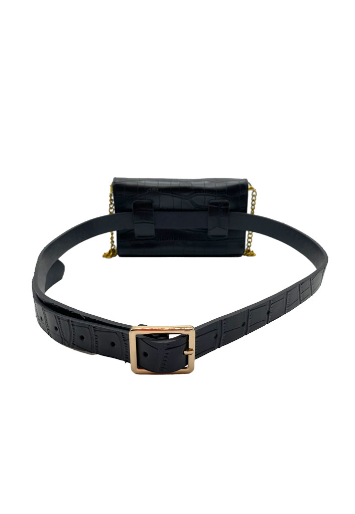 CARTERA ECOCUERO NEGRO CRU12 - 3
