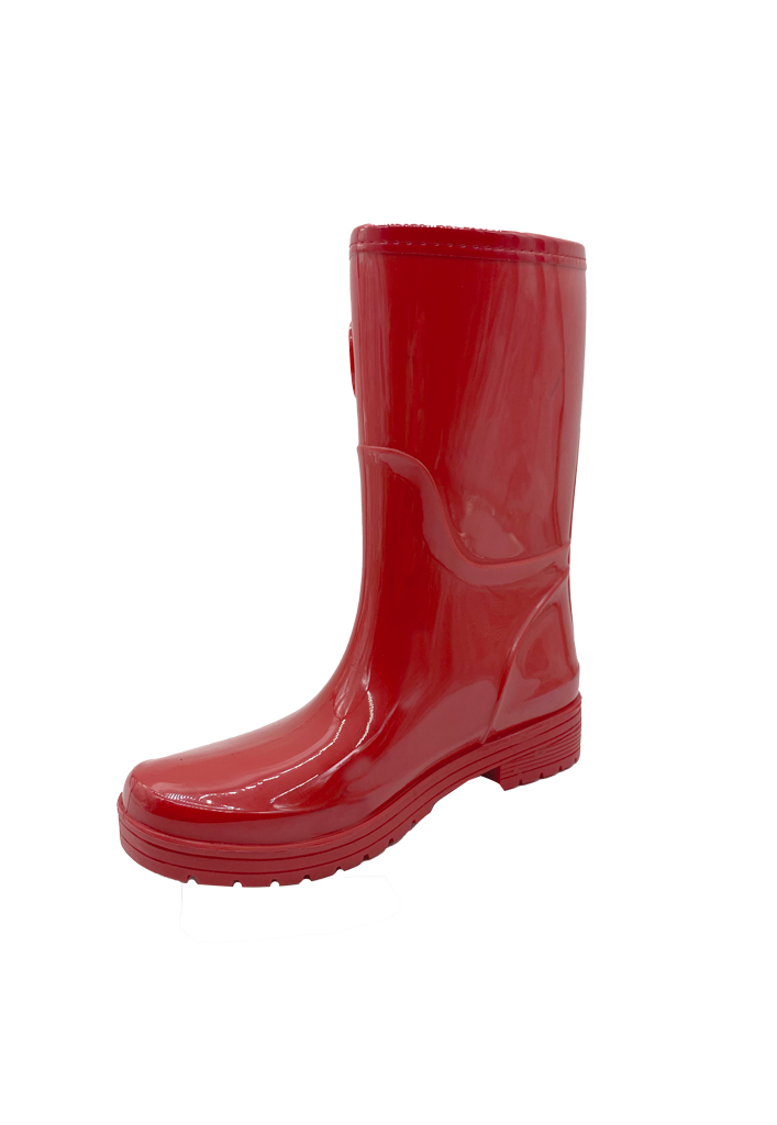 BOTA DE AGUA MUJER ROJO ZB042 - 4