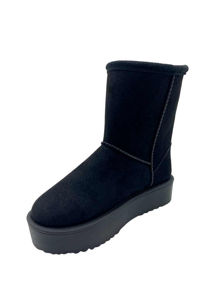 BOTA DE AGUA MUJER NEGRO ZB043 - 4