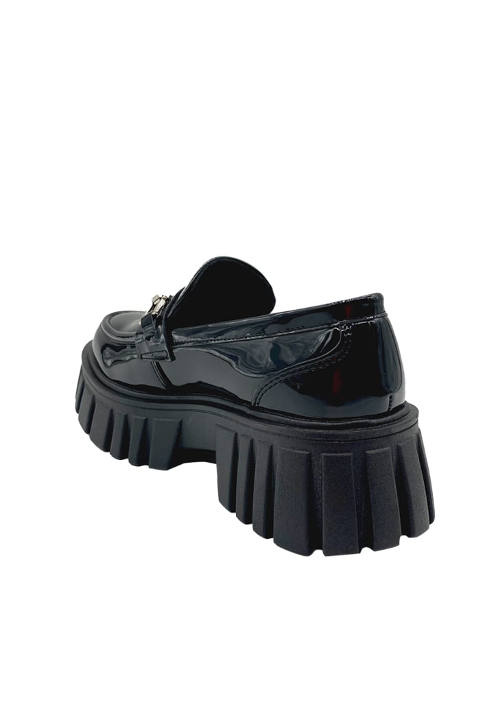 MOCASIN MUJER NEGRO ZB040 - 5
