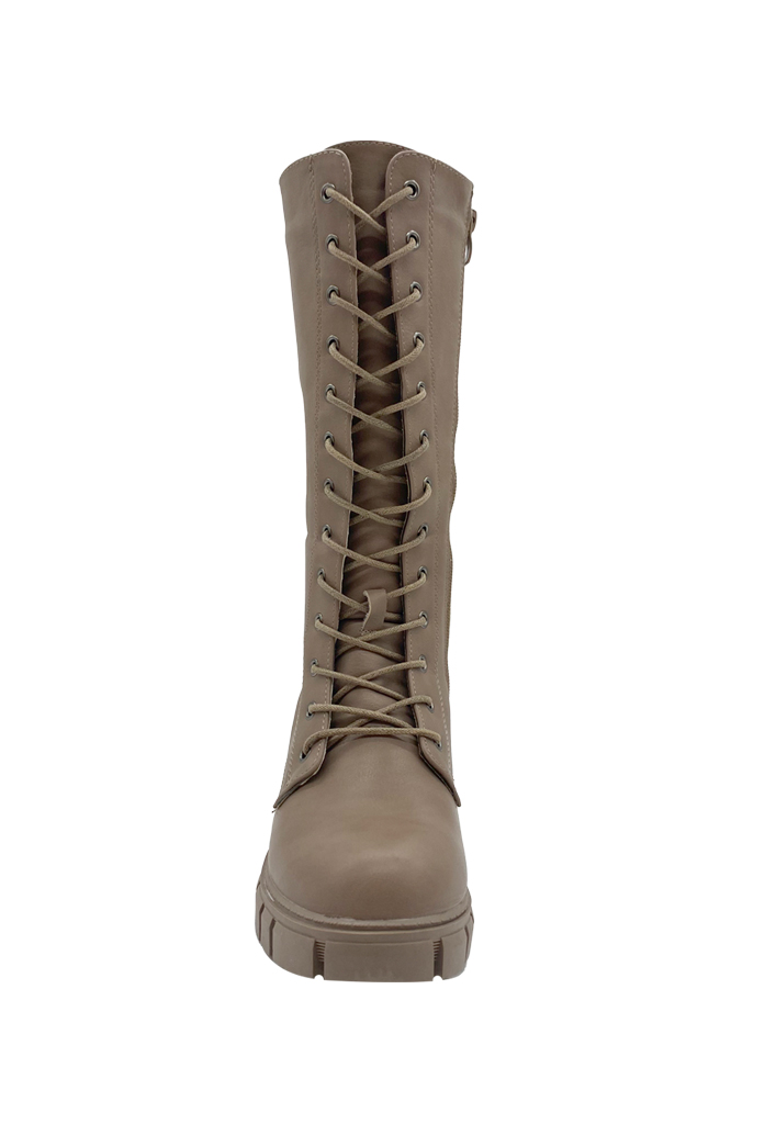 BOTA MUJER BEIGE ZB003 - 3