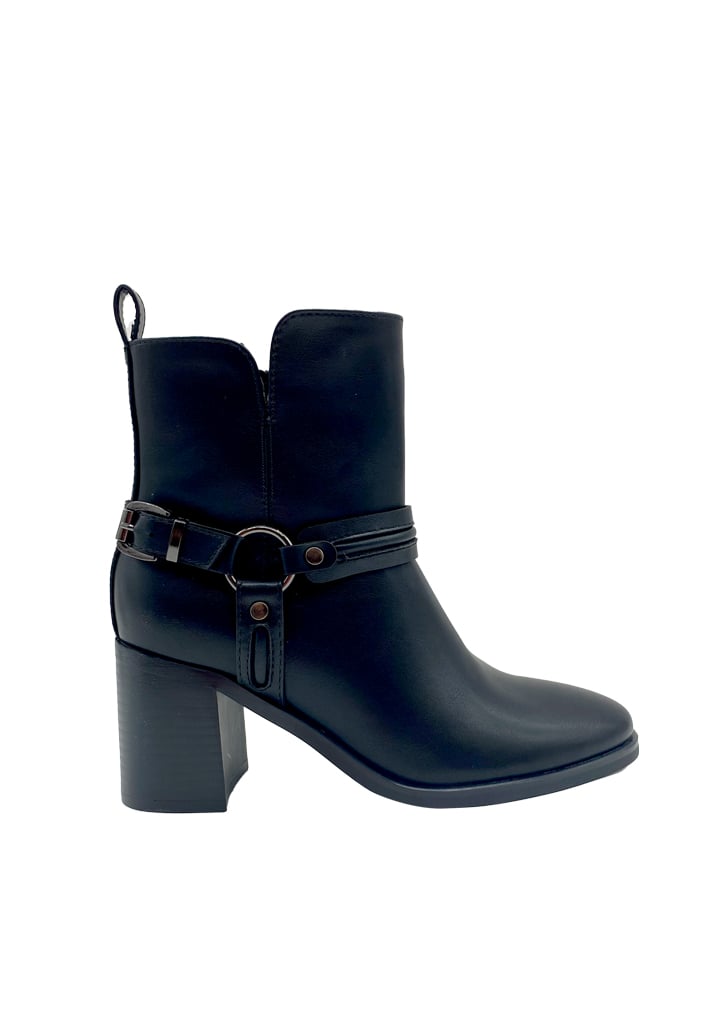 BOTIN MUJER NEGRO ZB053 - 1