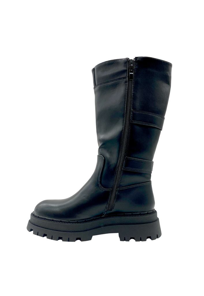 BOTA MUJER NEGRO ZB045 - 4