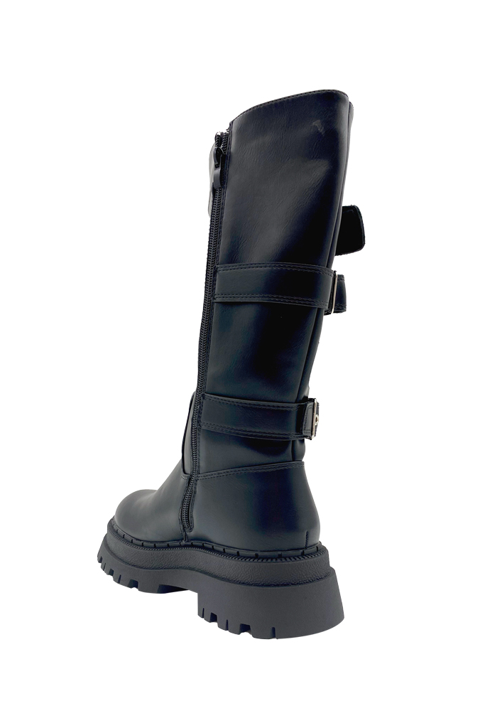 BOTA MUJER NEGRO ZB045 - 5