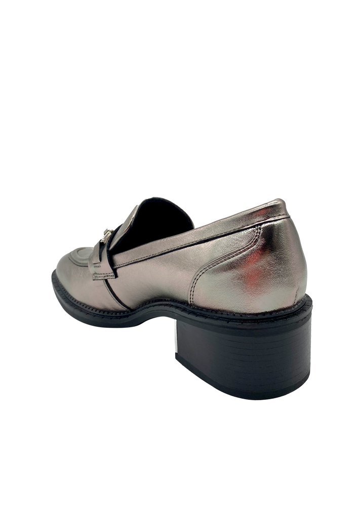 MOCASIN MUJER PLATA ZB006 - 5