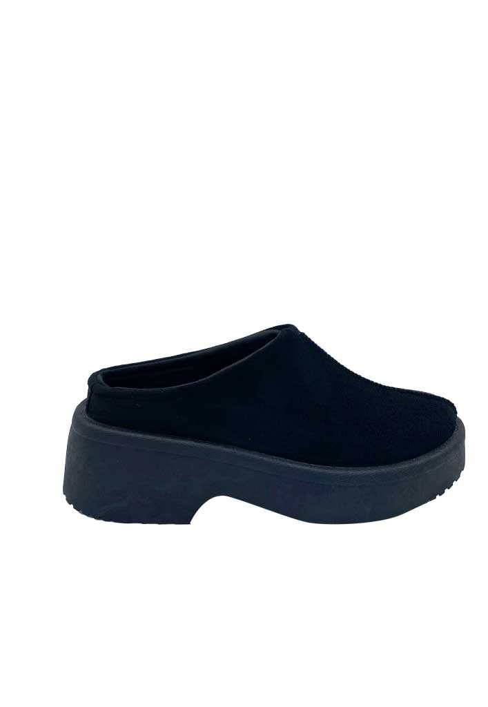 ZUECO MUJER NEGRO ZB041 - 1